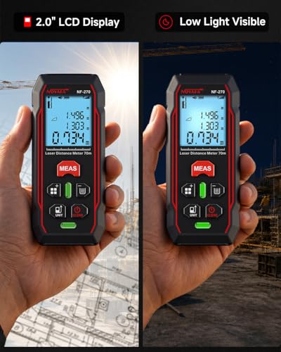 NOYAFA 230Ft Laser Measuring Tool, Digital Laser Tape Measure