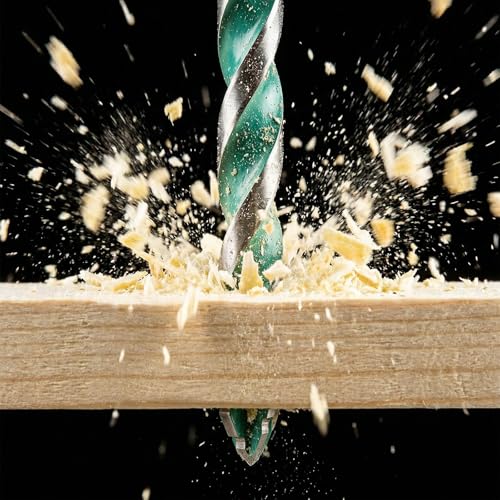 GRENPRO Masonry Drill Bit Set 8Pcs, 5/32"-1/2" Serrated Concrete Drill Bit - size: 5/32" - 1/2" (8PCS)