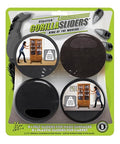 Slipstick GorillaSliders Premium Furniture Sliders for All Floor Surfaces (16 Piece Moving Kit) Reusable 3.5” Round Furniture Movers for Sliding Furniture on Hardwood & Carpet, Black, CB13-1-16 - size: 3-1/2" Combo (For Any Surface)