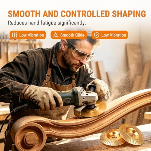 Angle Grinder Polishing Pad,for 4"/4-1/2"Grinders Cutting Shaping Sanding
