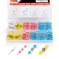 HKS 300PCS Solder Seal Wire Connectors Kit – Waterproof Heat Shrink Butt Terminals – 26-10 AWG – Automotive, Marine, Boat, Home Wiring Repair - color: Mix 26-10 AWG, size: 300PCS