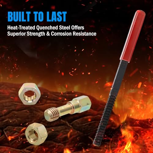 Nilight 49PCS Thread Chaser Set SAE Metric Universal UNC UNF Sizes - size: 49PCS Metric & SAE