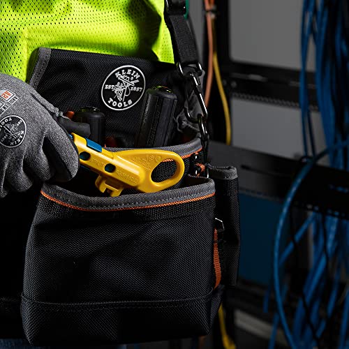 Klein Tools VDV110-295 Data and Coaxial Cable Combination Radial Stripper - style: Twisted Pair and COAX Prep Tool