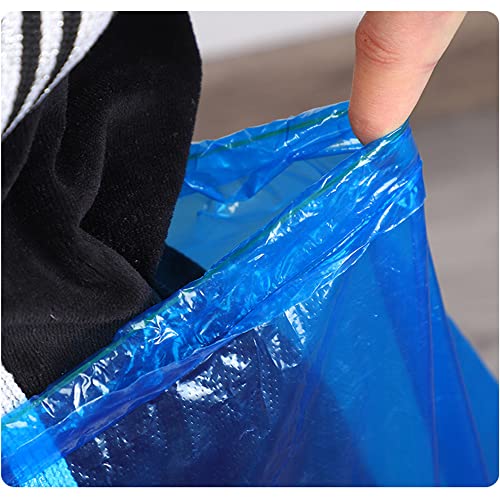 Fancystyle Pack of 80 Disposable Thicker Boot and Shoe Covers 19 inch Tall - color: Blue, size: 40 Pairs(80)