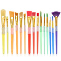 15Pcs Paint Brushes Value Pack - size: Large