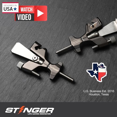 Stinger USA Metal Portable Travel Door Stopper Security Lock for Hotel&Home