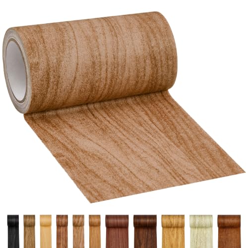 ECOHomes Wood Grain Repair Tape (Light Chestnut, 4 Inch x 15 Feet) - color: Light Chestnut, size: 4 Inch By 15 Ft