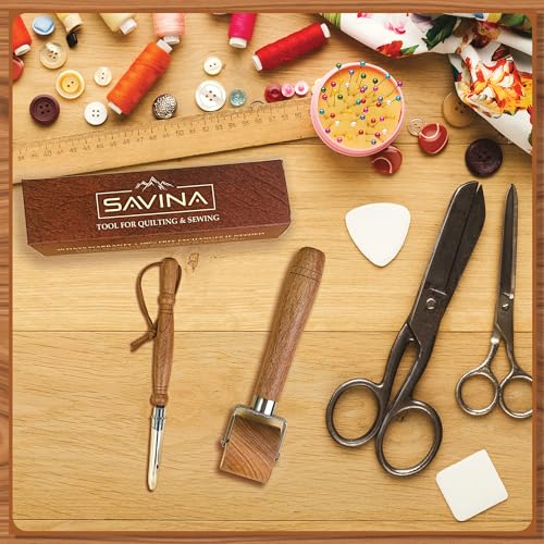 SAVINA 2-Piece Sewing Set, Seam Ripper & Seam Roller for Sewing & Quilting - color: Seam Ripper + Seam Roller