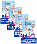 Mr. Clean Magic Eraser Sponge, Bathroom, Shower & Tub Cleaner, Soap Scum Remover, Bathroom Cleaning Supplies, Dawn Cleaning Power with Febreze Lavender Scent, 2 in 1 Bath, 7ct (Pack of 4) - size: 7 Count (Pack of 4)