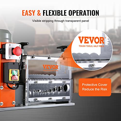 VEVOR Automatic Wire Stripping Machine 0.06-1.57 in Electric Cable Stripper - style: Electric 750W