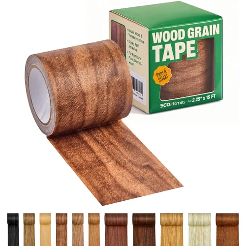 ECOHomes Wood Grain Repair Tape (Chestnut Maple, 2.25 Inch x 15 Feet) - color: Chestnut Maple, size: 2.25 Inch By 15 Ft