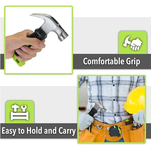 Mr. Pen- Claw Hammer, 8oz, Light Green, Magnetic - color: Light Green