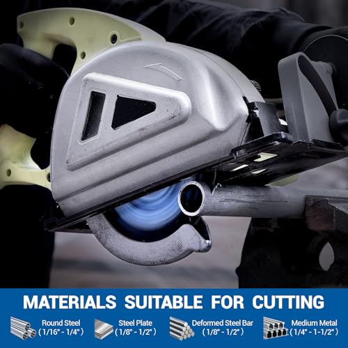 8 Inch Metal Cutting Circular Saw Blade 42T Cermet,5/8-Inch Arbor - size: 8 inch 42 teeth
