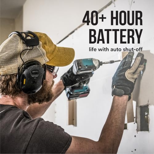 3M WorkTunes Connect Wireless Hearing Protector with Bluetooth