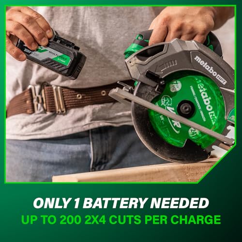 Metabo HPT 18V MultiVolt 7-1/4 In Cordless Circular Saw, C1807DAQ4