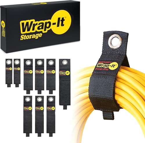 Heavy-Duty Wrap-It Storage Straps, Assorted 9 Pack - size: Assorted 9-Pack