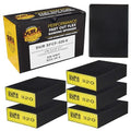 Dura-Gold 320 Grit 4-Sided Hand Sanding Block Sponges, 3.9" x 2.75" x 1" - style: 320 Grit
