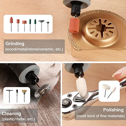 WORKPRO 306PCS Rotary Tool Accessories Kit, Fits Dremel Rotary Tool
