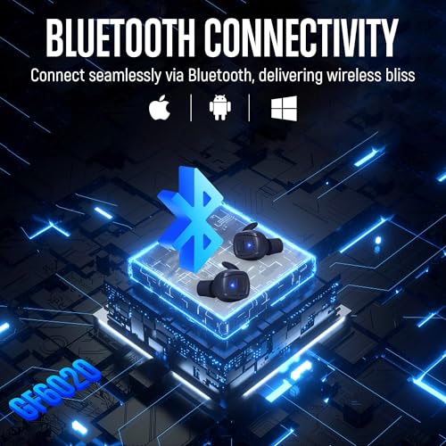 GLORYFIRE Bluetooth Shooting Ear Protection & Sound Amplification, Onyx - color: Onyx