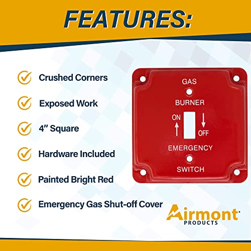 AP-1105X Series Welded Electrical Boxes and Covers (Emergency Gas Shut-Off) - size: Emergency Gas Shut-Off