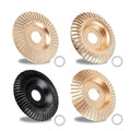 4PCs Angle Grinder Wood Carving Grinding Disc Set - color: 4 PCS Grinding Disc