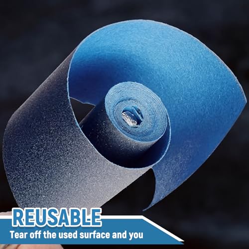 36 Pcs Sanding Drums Kit with 1/8" Shank for Rotary Tools Accessories, 180/240/320/400/600/800/1000/1200/1500/2000/2500/3000 Grits for Metal Rust Removal Stone Grinding Jade Polishing