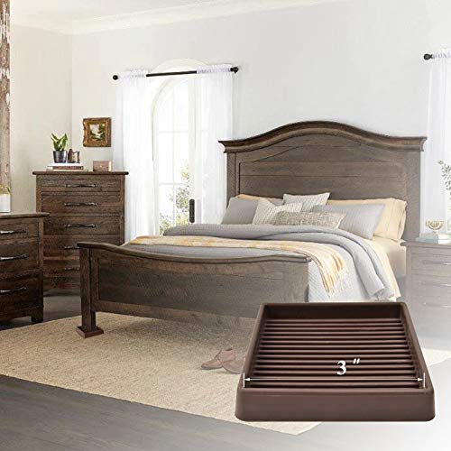 Yelanon Non Slip Furniture Pads for Hardwood Floors -8 Pcs 3” Furniture Coasters Cups, Anti Skid Furniture Grippers Rubber Feet, Floor Protectors for Furniture Bed Couch Stoppers (Pack of 4) - size: 8pcs 3" Square Brown (Pack of 4)