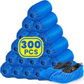 300 Pack(150 Pairs) Shoe Covers Disposable, Non-woven Fabric Shoes Covers - color: 300 Pack(150 Pairs)