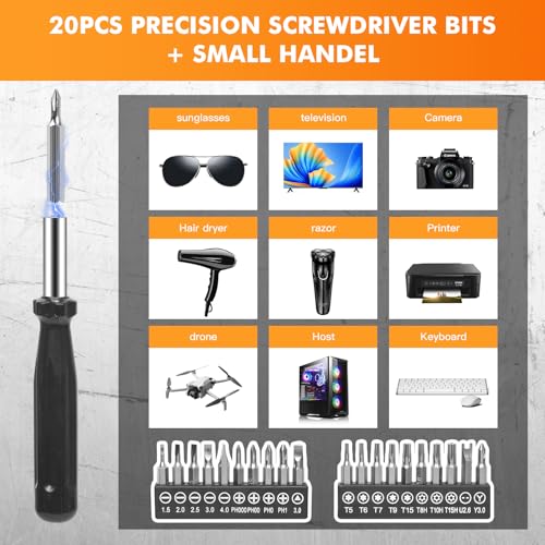 237-Piece Screwdriver Bit Set with Ratchet & Security & 20 Precision Bits - style: 237PCS