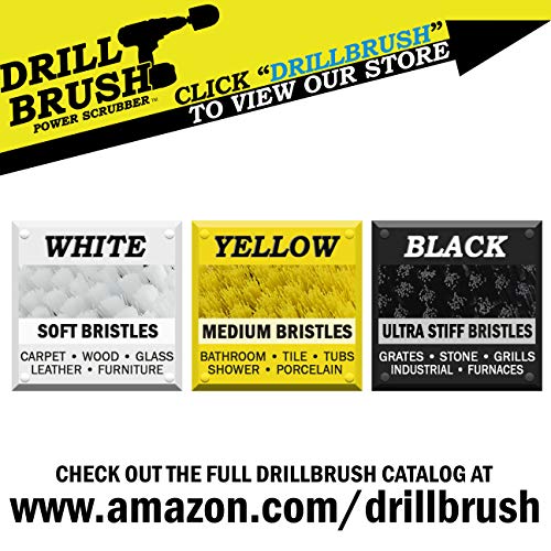 Drill Brush 7 Inch Variety Cleaning Kit for Variable Speed Polisher & Drill - color: Multicolor