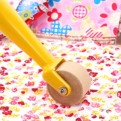Blulu 2 Pcs Quilting Seam Roller, Sewing Seam Wallpaper Roller