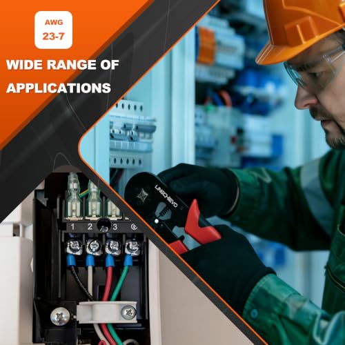 AWG 23-7 Ferrule Crimping Tool Kit with 1800PCS Connectors