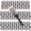 Paint Brushes - 2 Inch Flat and Angle Paint Brush for All Latex and Oil Paints & Stains Paintbrush for Varnish, Paste, Gesso and Limewash (48 Packs) - size: 48 packs