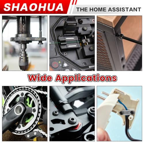 2002Pcs M4 Hex Socket & Button Head Bolts and Nuts with Nylon Nuts - size: K. M4