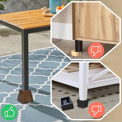 Wood Bed Risers (4 inch Pyramid) - size: 4 inch Pyramid