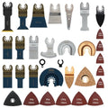 XXGO 120 Pcs Oscillating Multi Tool Blades Accessories Kits XG1201 - size: Multi-Size Accessory Kit - 120 Pcs