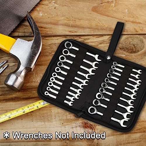 SPEEDWOX 20 Pockets Wrench Tool Storage Bag for Small Size Wrench - size: Metric and SAE Pouch