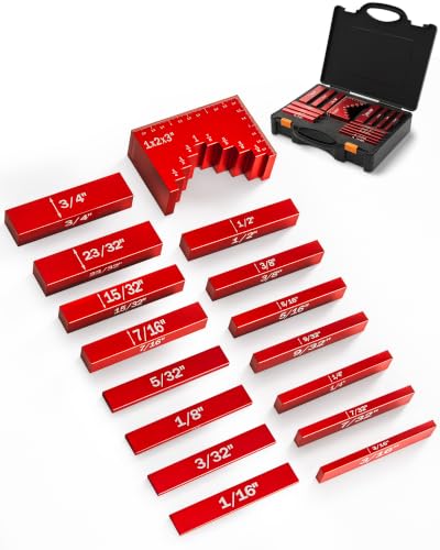Esdabem 16 Set up Blocks Woodworking for Router Table Saw Accessories - size: 16 Blocks