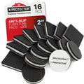 Non Slip Furniture Pads X-PROTECTOR - 16 pc 2" - Premium Furniture Grippers - size: 16 Round & Square 2"