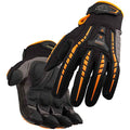 BLACK STALLION ToolHandz Anti-Vibration Leather Mechanic's Gloves GX100 - LARGE