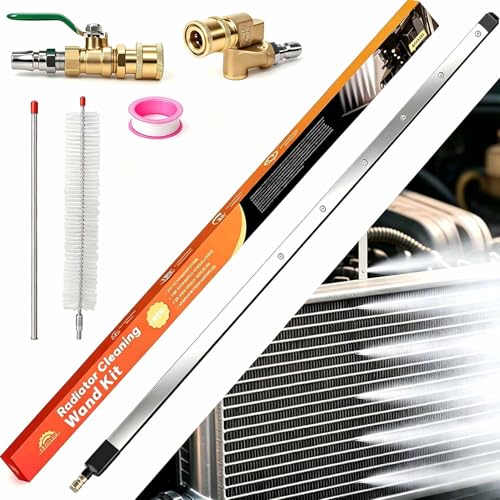 40" Upgraded Radiator Cleaning Wand Set - size: 40" (1 Piece)
