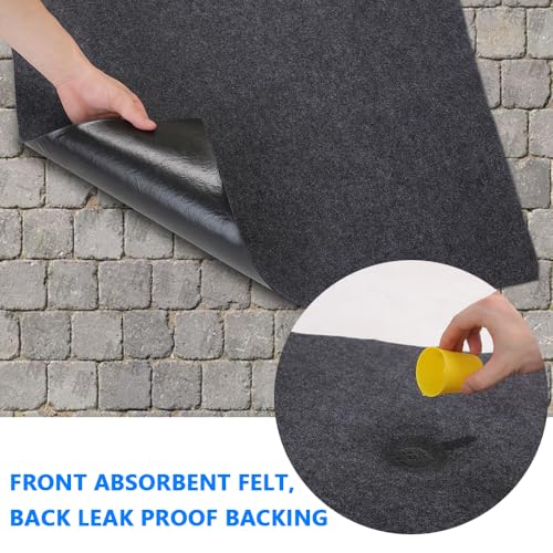 Chicken Coop Mat，Under Chicken House Mat——Absorbent Mat，Backing Prevents Liquid and Chicken Manure Penetration,Soft Material, Non-Slip Backing，Washable,Keeps Chicken House Floors Clean (36" x 36") - size: 36.0"L x 36.0"W x 0.2"H
