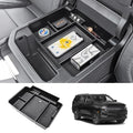 Center Console Organizer Tray for Power Sliding Armrest Console