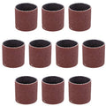 uxcell 1 Inch x 1 Inch Sanding Sleeves 180 Grits Sandpapers Band Drums 10 Pcs - size: 180 Grits