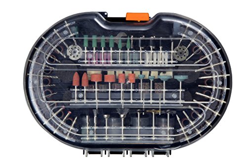 WEN 230327A 327-Piece Rotary Tool Accessory Kit with Carrying Case - size: 327 Pieces