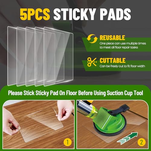 NAACOO Heavy Floor Gap Fixer Tool with 5pcs Sticky Pad