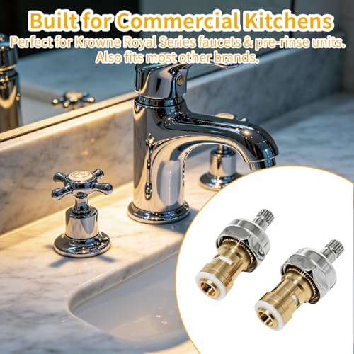21-308L & 21-309L Valve Repair Kit–Cold & Hot 1/4 Turn Ceramic Cartridge