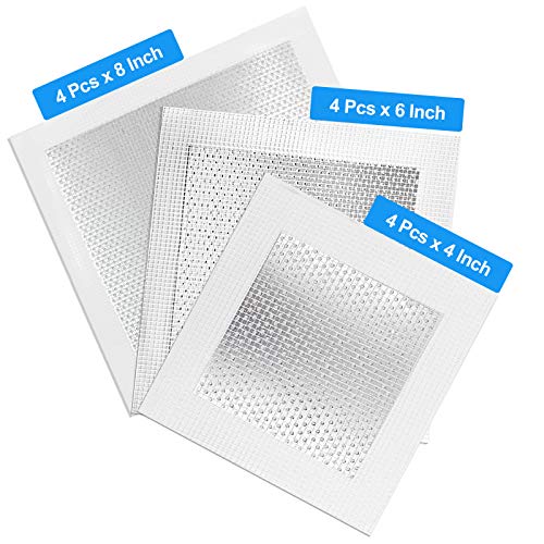 12pcs 4/6/8 Inch Drywall Repair Patch - size: 4", 6", 8", 12 PCS