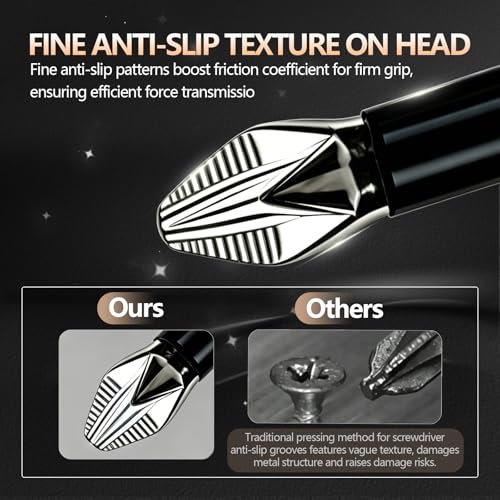 High Magnetic Screwdriver Drill Bit Set-10Pcs Fixion Tools K5 Non-Slip Bit