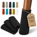 Chair Leg Socks 16/24/32 Pcs Black Furniture Leg Covers Floor - color: Black, size: 32 Pcs